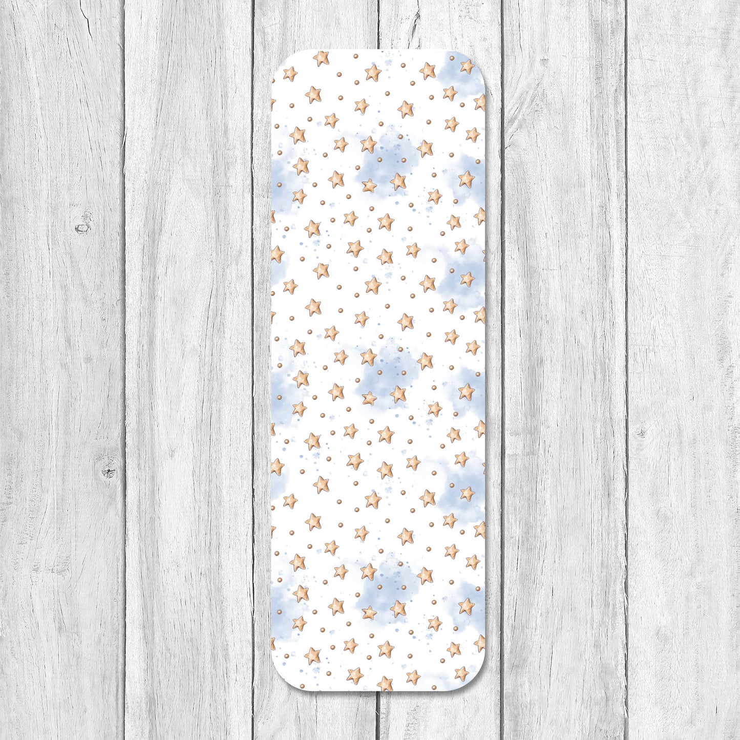 Starry dream bookmark, white