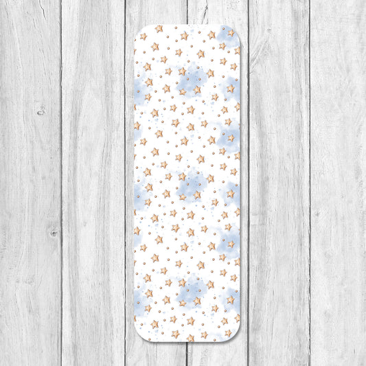 Starry dream bookmark, white