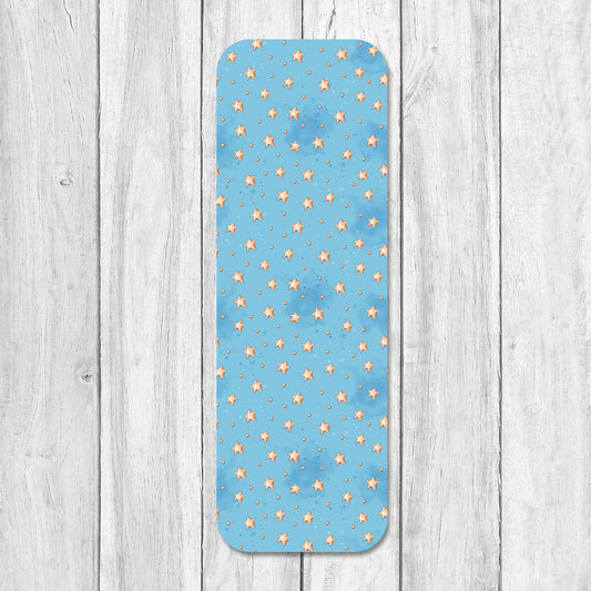 Starry dream bookmark, blue